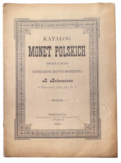 Polska katalogi sklepowe Bolcewicz - 2 sztuki