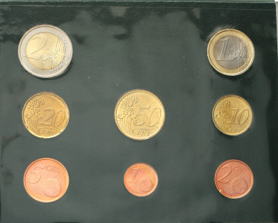 Watykan Jan Paweł II komplet euro 2005 st.1