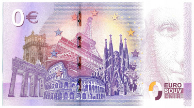 Banknot 0 Euro Warszawa - tylko 5000 egzemplarzy!