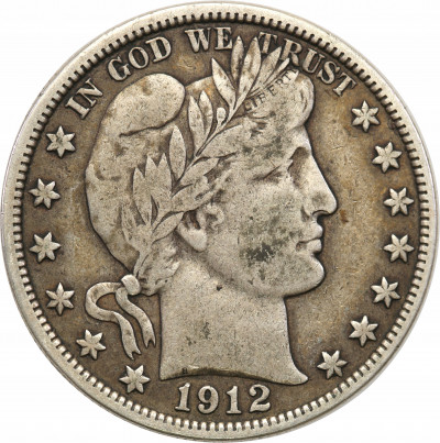 USA. 1/2 dolara 1912 Philadelphia St.3