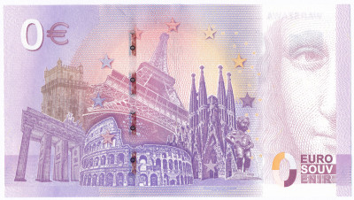 Banknot 0 Euro Warszawa - tylko 5000 egzemplarzy!