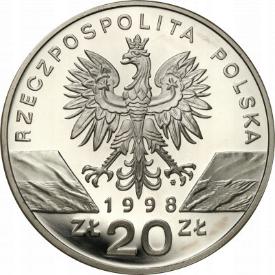 III RP 20 złotych 1998 Ropucha st.L