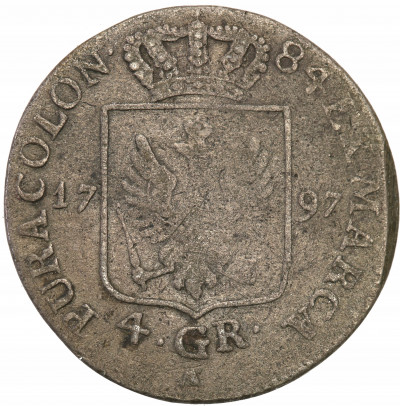 Niemcy Prusy 4 Grosze 1797 A st.3-