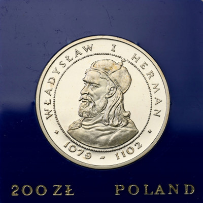 PRL. 200 złotych 1981 Władysław Herman, popiersie