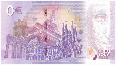 Banknot 0 Euro Warszawa - tylko 5000 egzemplarzy!