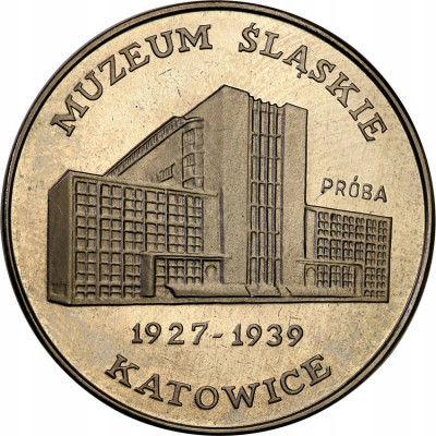 PRL. PRÓBA Nikiel 1000 złotych 1987 Muzeum Śląskie