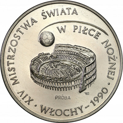 PRÓBA Nikiel 1000 złotych 1988 MŚ. w piłce nożnej