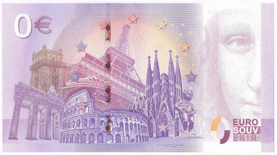 Banknot 0 Euro Warszawa - tylko 5000 egzemplarzy!