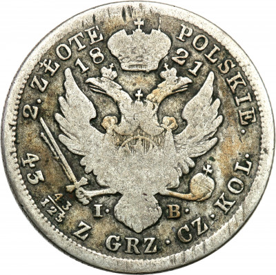 Polska 2 złote 1821 Aleksander I st.3