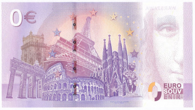 Banknot 0 Euro Warszawa - tylko 5000 egzemplarzy!