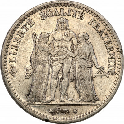 Francja 5 franków 1873 A st.3