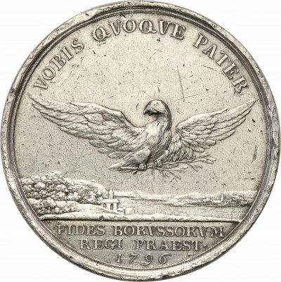 Niemcy Prusy medal 1796 (III rozbiór Polski) st.3-