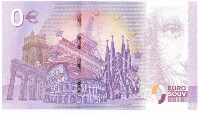 Banknot 0 Euro Warszawa - tylko 5000 egzemplarzy!