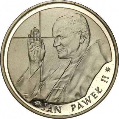 10.000 złotych 1988 Jan Paweł II cienki krzyż st.L