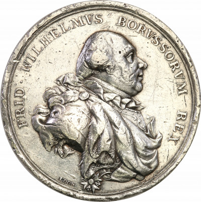 Niemcy Prusy medal 1796 (III rozbiór Polski) st.3-