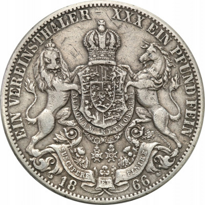 Niemcy Hannover TALAR 1866 st.3