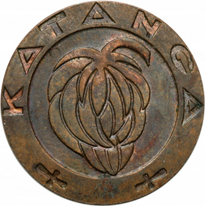 Katanga 1 frank 1961 (Kongo) st.1-