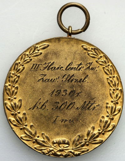 II RP medal sportowy harcerstwo 1930