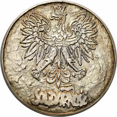 Polska medal Lech Wałęsa Srebro St.1