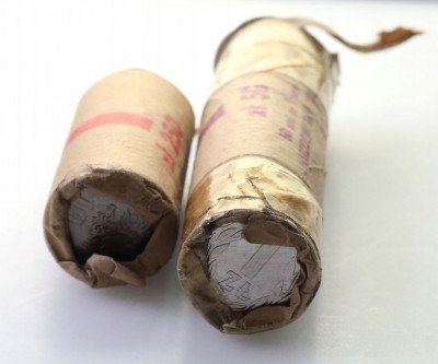 PRL rulony 1 zł 1985 (50szt) + 10 zł 1983 (25szt)