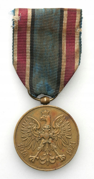 II RP medal 1921 Polska Swojemu Obrońcy
