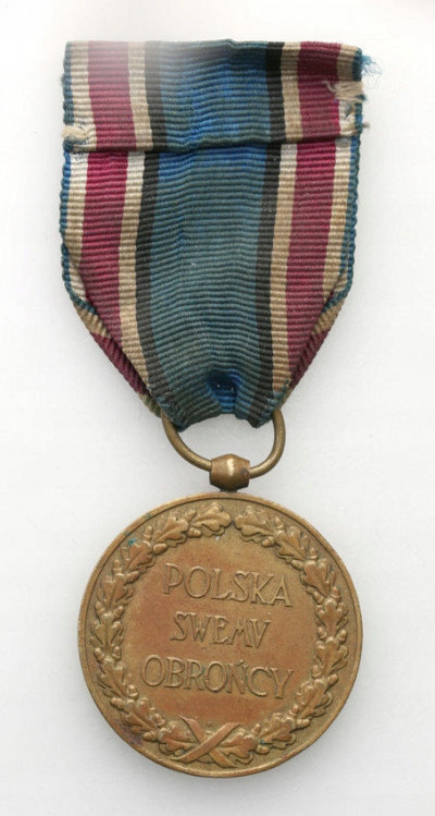 II RP medal 1921 Polska Swojemu Obrońcy