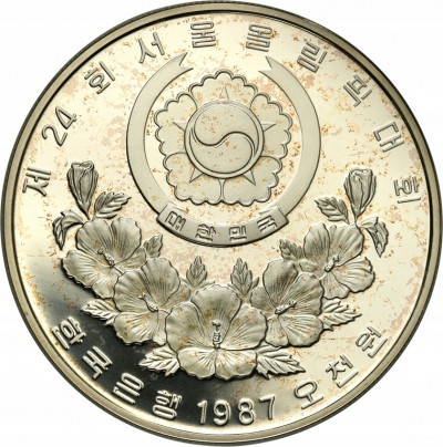 Korea Południowa 5000 Won 1987 Olimpiada st.L