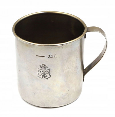 II RP Marynarka Wojenna kubek (0,5 l) marynarza