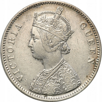 Indie 1 Rupia 1862 Victoria st.3+