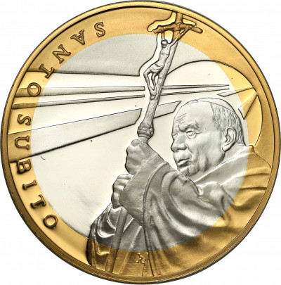 Polska medal 2005 Jan Paweł II Srebro St.L