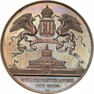 Austria medal 1873 Wystawa Światowa Wiedeń st.1