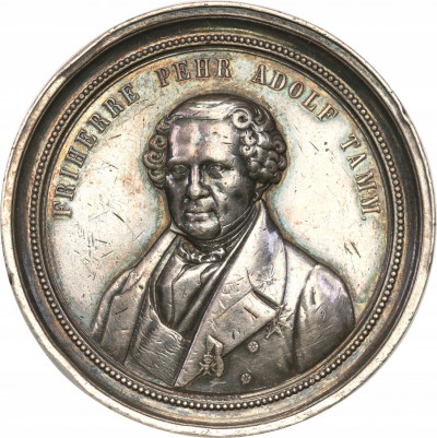 Szwecja Medal 1842 Pehr Adolf Tamm, srebro