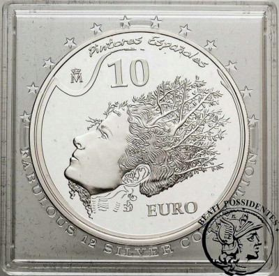 Hiszpania 10 Euro 2009 Salvador Dali st.L