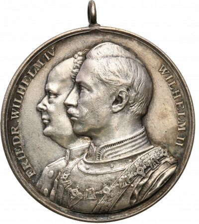 Niemcy medal 1898 Prusy SREBRO