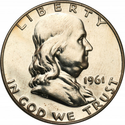 USA 1/2 dolara 1961 SREBRO st.1