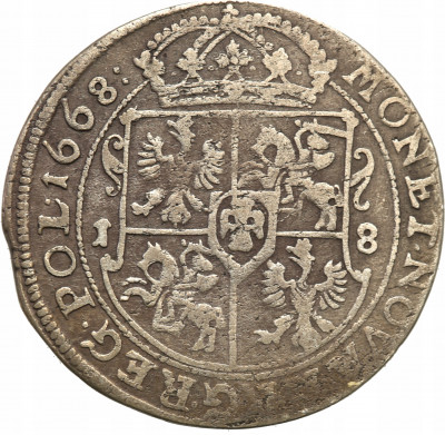 Jan Kazimierz ort 1668 Bydgoszcz st.3