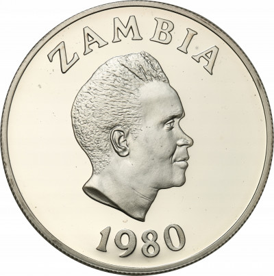 Zambia 10 kwacha 1980 Rok Dziecka st.L-