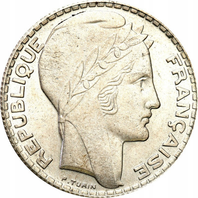 Francja 10 Franków 1932 PIĘKNE st.1