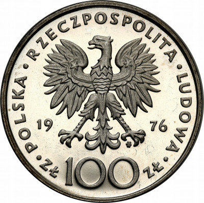 100 złotych 1976 Kazimierz Pułaski st.L-