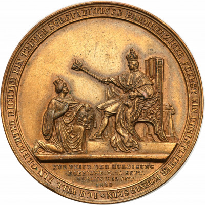 Prusy Fryderyk Wilhelm medal 1840 st.2-