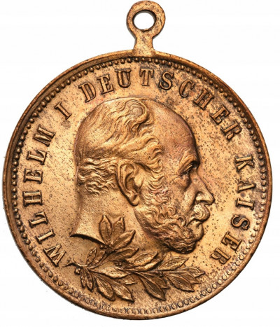 Niemcy medal Wilhelm 1897 st.2-