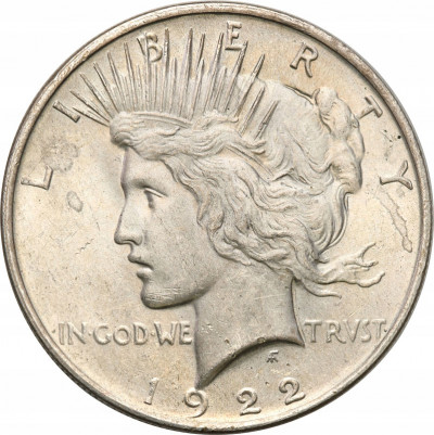 USA dolar 1922 Liberty st.1/1- PIĘKNY
