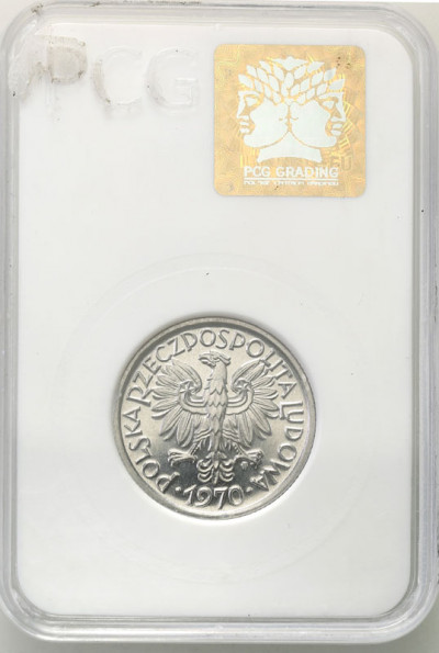 PRL 2 złote 1970 aluminium st.1