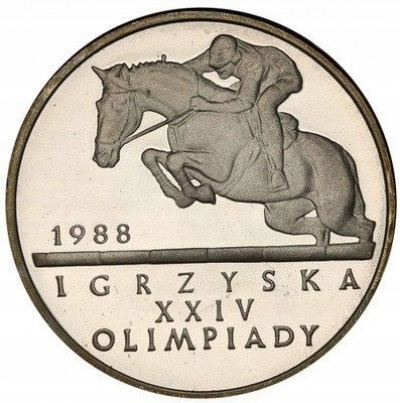 500 złotych 1987 Igrzyska Olimpiady Seul st.L
