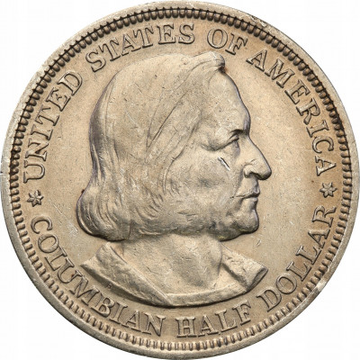 USA 1/2 dolara 1893 Krzysztof Kolumb st.1
