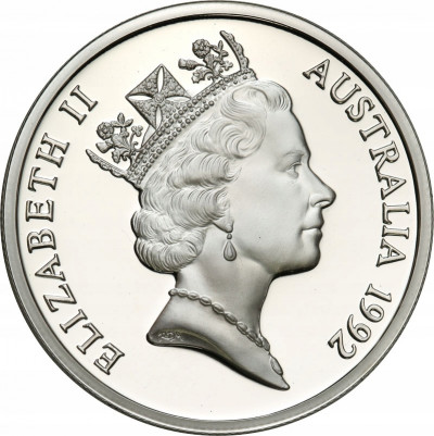 Australia 25 dolarów 1992 Elżbieta 40 rocznica stL