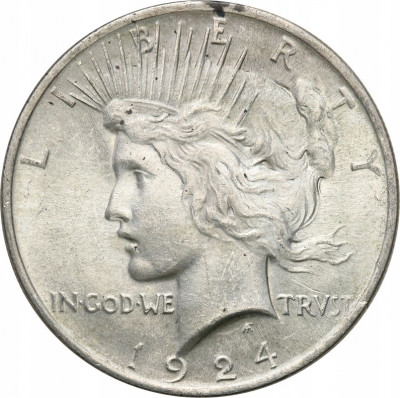 USA dolar 1924 Liberty st.1- PIĘKNY
