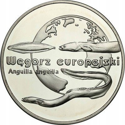 III RP 20 złotych 2003 węgorz st.L