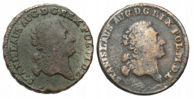 Poniatowski trojak (3 grosze) 1768 + 1774 st.3