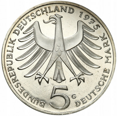 Niemcy RFN 5 marek 1975 Karlsruhe A. Schweitzer
